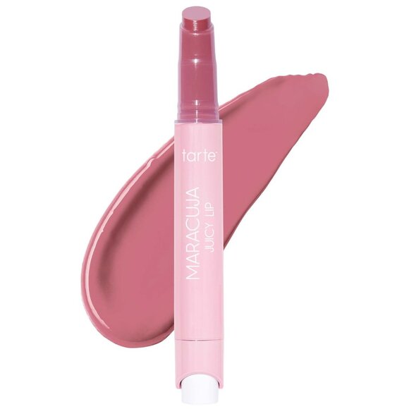 NEW Tarte Maracuja Juicy Lip Balm HIBISCUS Mauve Berry Full Size .095oz - Picture 1 of 8